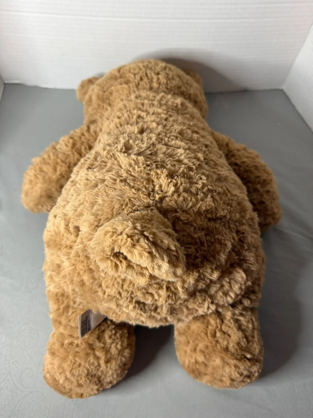 Jellycat Classic Legend Bartholomew Huge Teddy Bear Soft Tan Huggable 16.5”